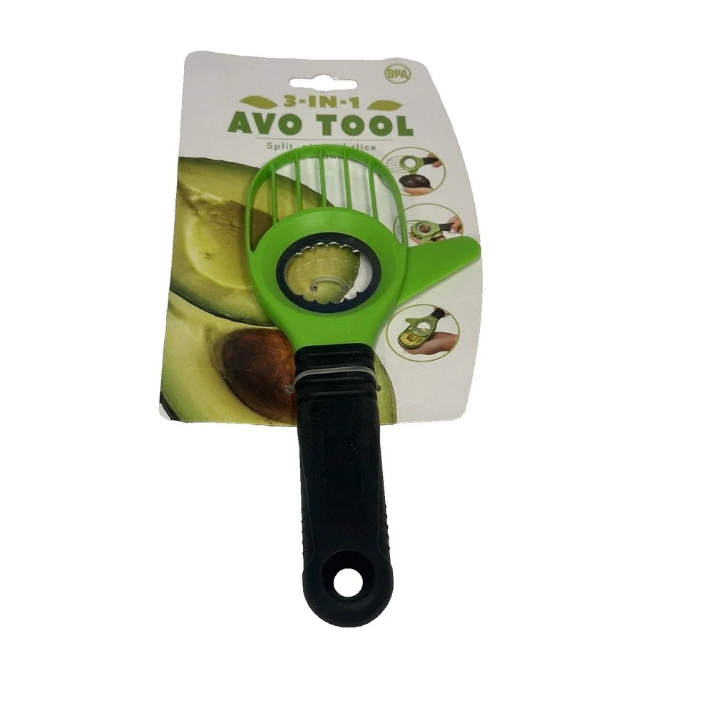 3 N 1‎ avocado tool split pit slice kitchen